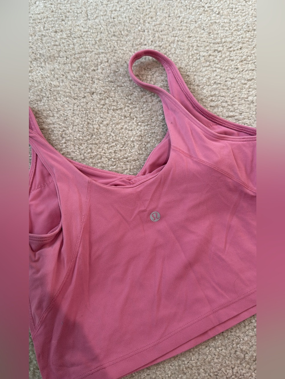 Lululemon Pink Sports Bra